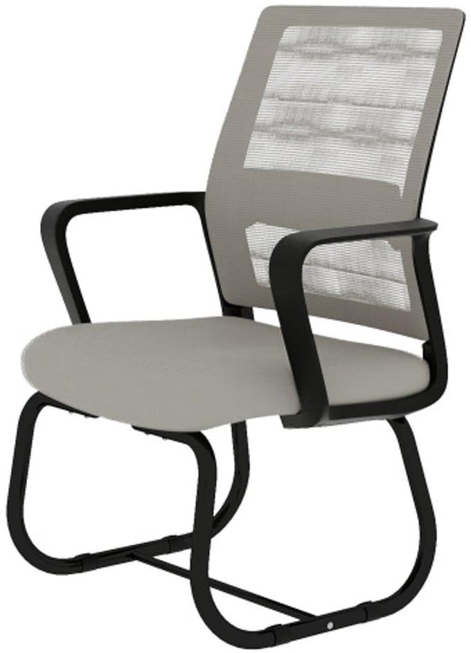 Rolipo Bureaustoel – Modern – Metaal – Zacht – Kantoor & Thuis