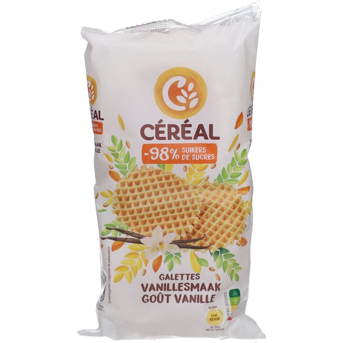 Cereal Galettes Vanille 2x87,5 Koekjes