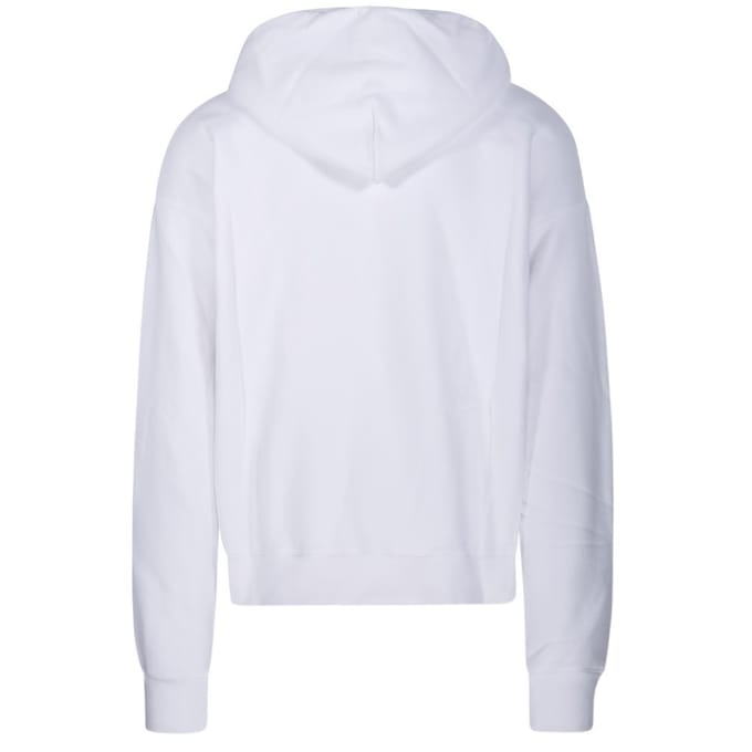 Off-White uit Italië Design witte skate fit hoodie