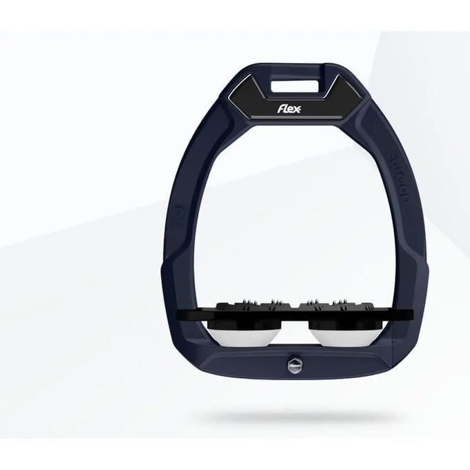 Platte Ultra Grip Veiligheidseinstappers Bruin/Zwart/Wit Flex-On Safe-On
