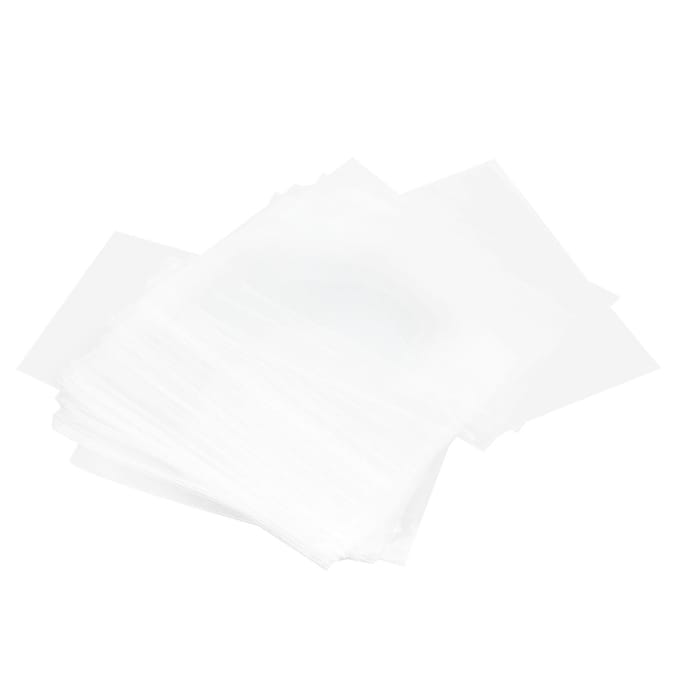 100 Stuks IJszakjes Transparant Rechthoekig Vorm Snoep Chocolade Zakjes voor Thuis Bruiloft white