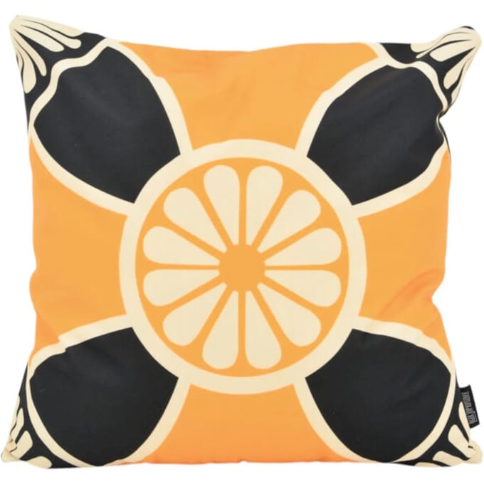 Gek op kussens! Sierkussen ornament tile #3 | 45 x 45 cm | katoen/polyester