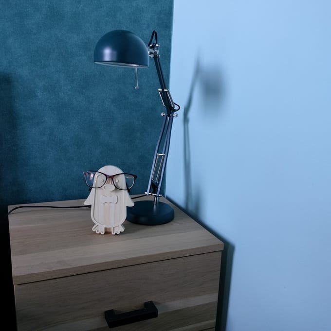 Pinguïn - Brillenhouder - Home decor - Dier - Hout