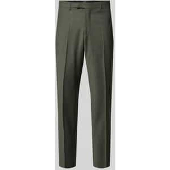 Modern fit pantalon met persplooien model 'Brad'