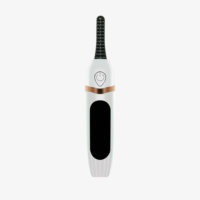 Elektrische wimperkruller - Elektrische wimperkruller - Verwarmde wimperlifter - Oplaadbare wimperkruller - Wit