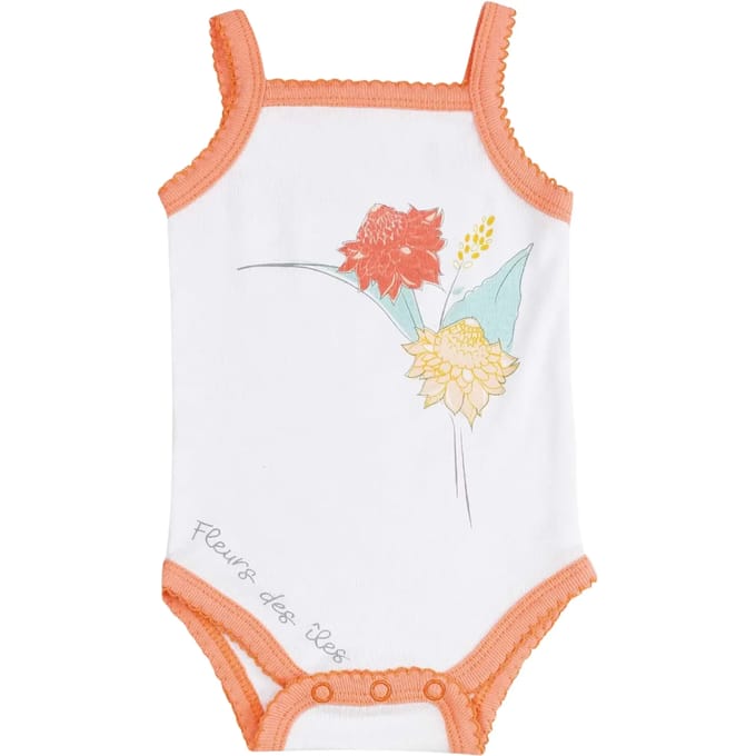 Babykleed met schouderbandjes Trois Kilos Sept Fleur Des Iles