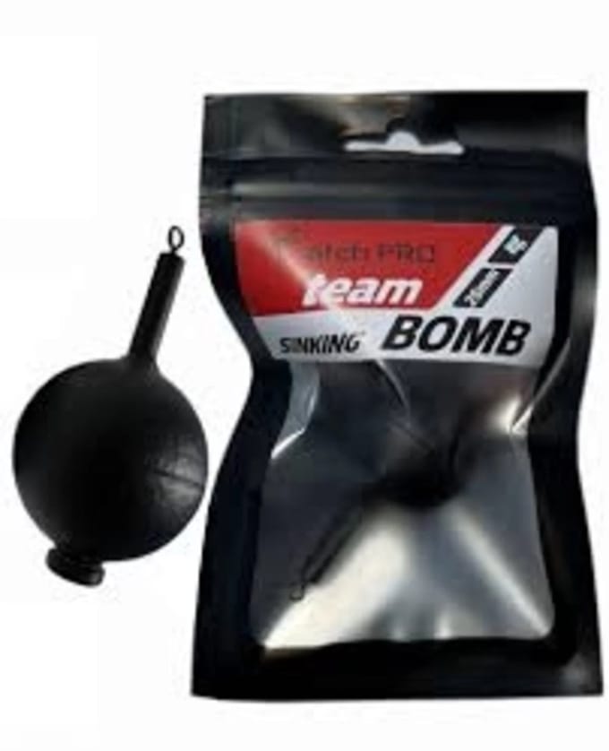 MatchPro Team Slow Sinking Bomb - Kleur : Black 25mm - 8g