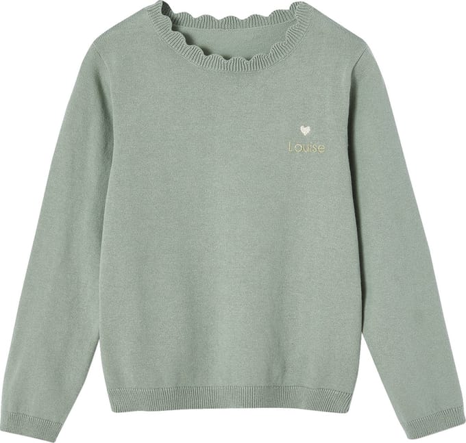 Vertbaudet Trui Basics - meisjes - effen