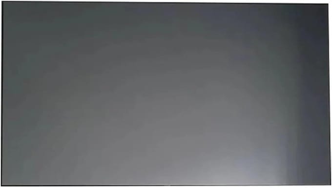 Projectiescherm - Beamerdoek - Thuisbioscoop - Randprojectie - 30 inch - Zwart