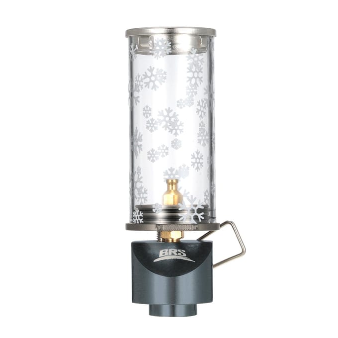 Draagbare lamp Licht Compact Butaangas Licht Lantaarn Buitengebruik Alleen voor campingpicknick white