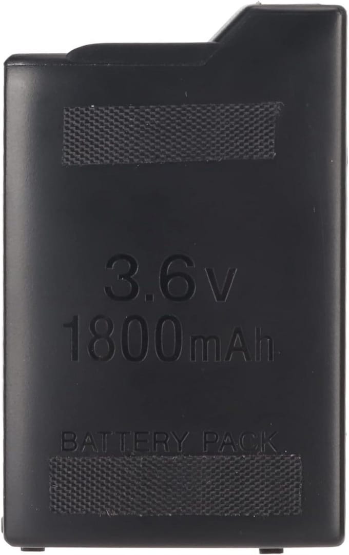 Oplaadbare Lithium-Ion Batterij 1800mAh 3.6V Vervanging voor Draagbare Spelconsole