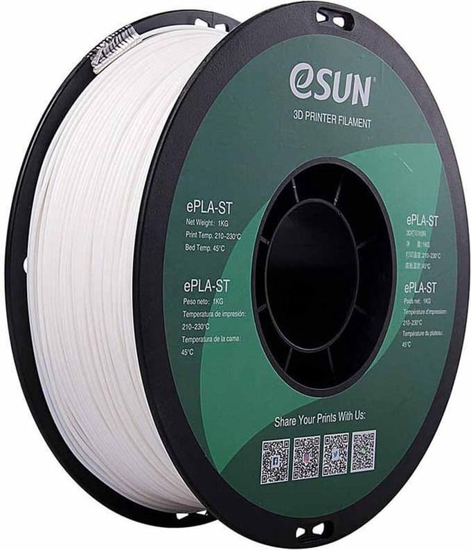 eSun - ePLA-ST Filament, 1.75mm, Natural - 1kg