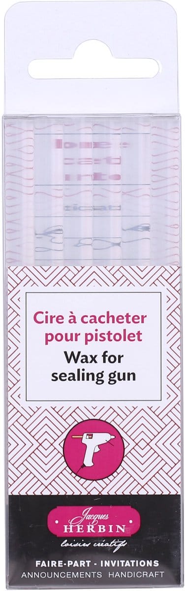 Jacques Herbin Zegelwax - Sealing Wax - Transparant - 6 Was staven - 48 Zegels