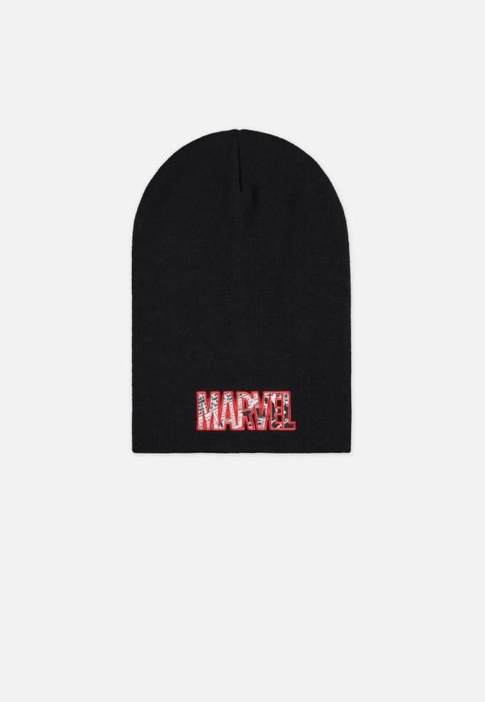 Marvel Marvel - Logo Beanie Muts - Zwart