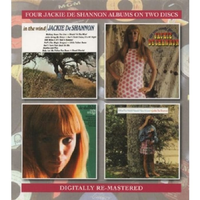 In The Wind/Are You Ready For This ?/New Image/ - Jackie Deshannon