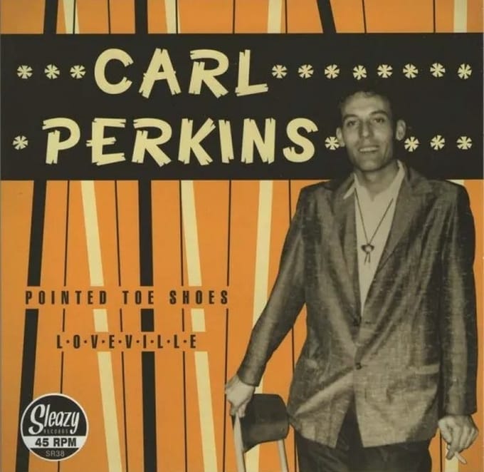 Carl Perkins - Pointed Toe Shoes (7" Single)