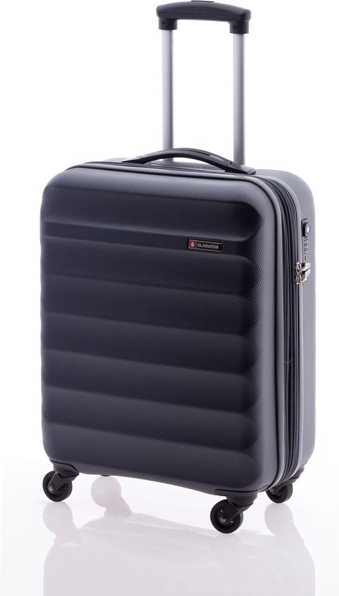 Gladiator Grow Up Handbagage koffer - 55 cm Expandable - TSA slot - Grijs