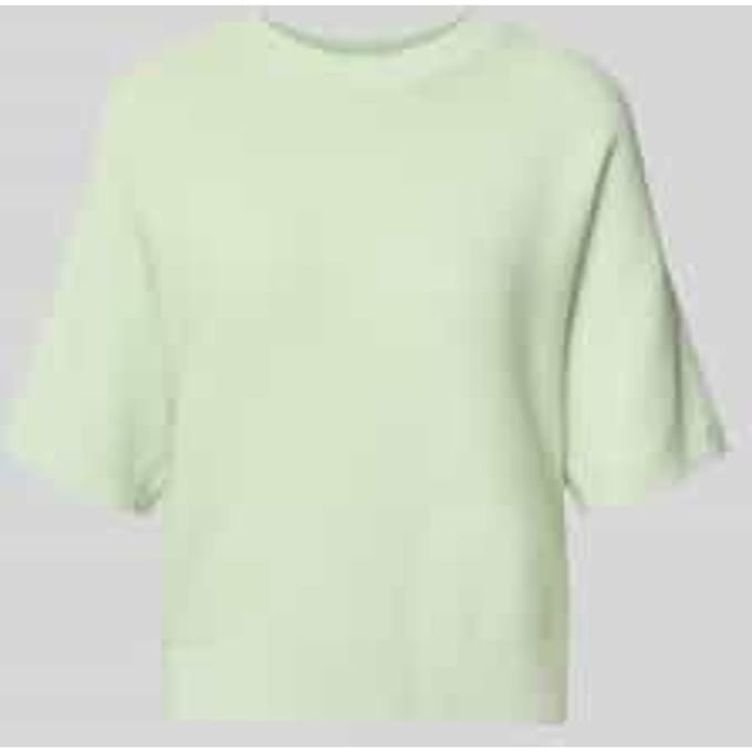Gebreide pullover van viscosemix met 1/2-mouwen model 'Thamira'