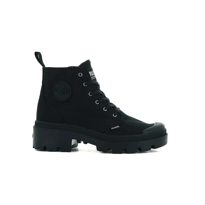 Palladium Pallabase Twill sneakers zwart - Maat 41