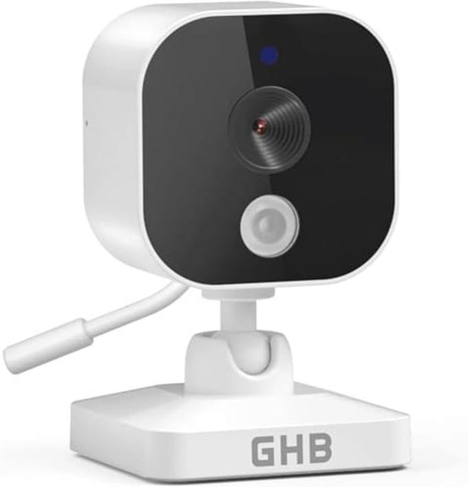 Babyfoon Camera 5 Inch - Handmatig Draaiende Ruisonderdrukkende Camera