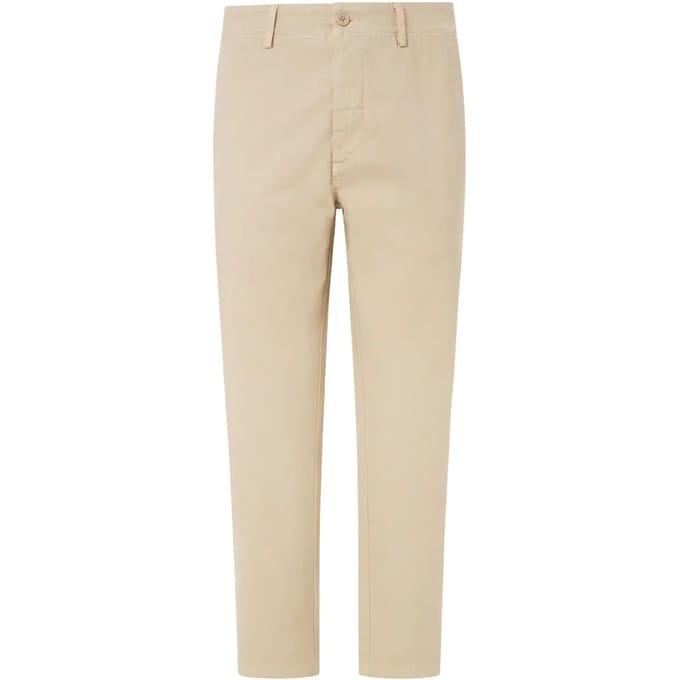 Pepe Jeans Canvas Chino Broek Beige 32 Man