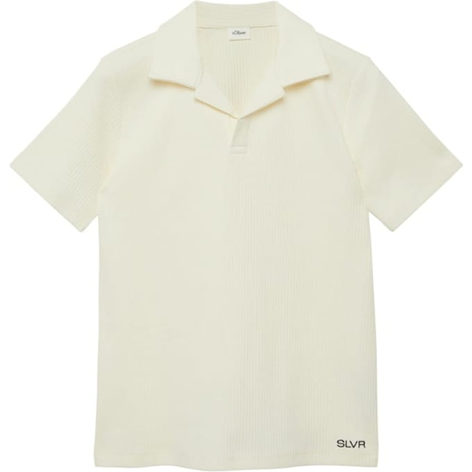s.Oliver Poloshirts Offwhite Größe: 158/164 | Hemden Outlet | kids | Weiß