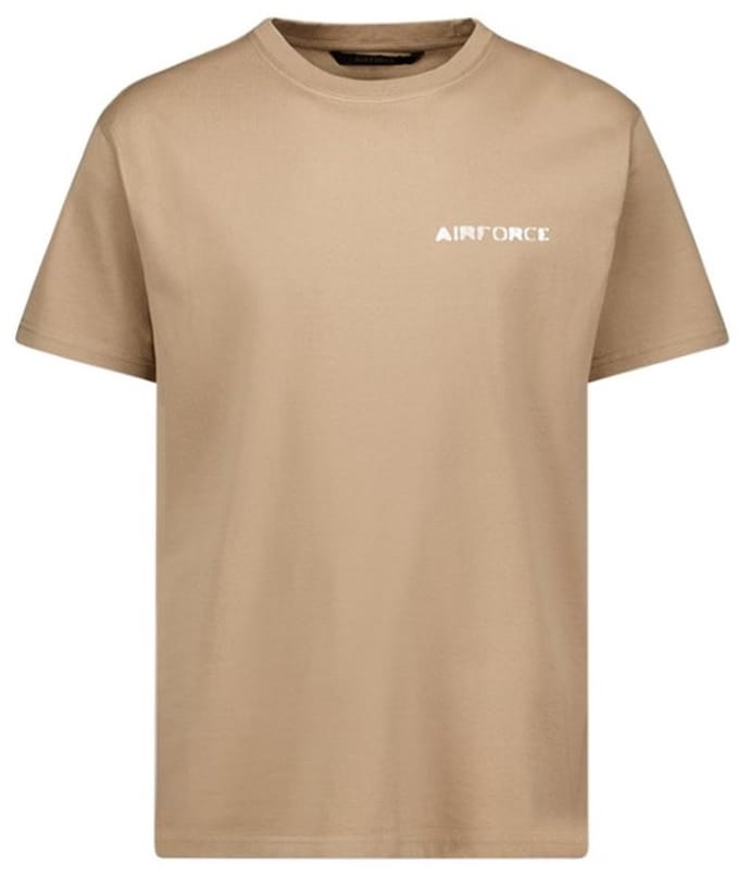 Doubble Led T-shirt Heren Amporah/White M