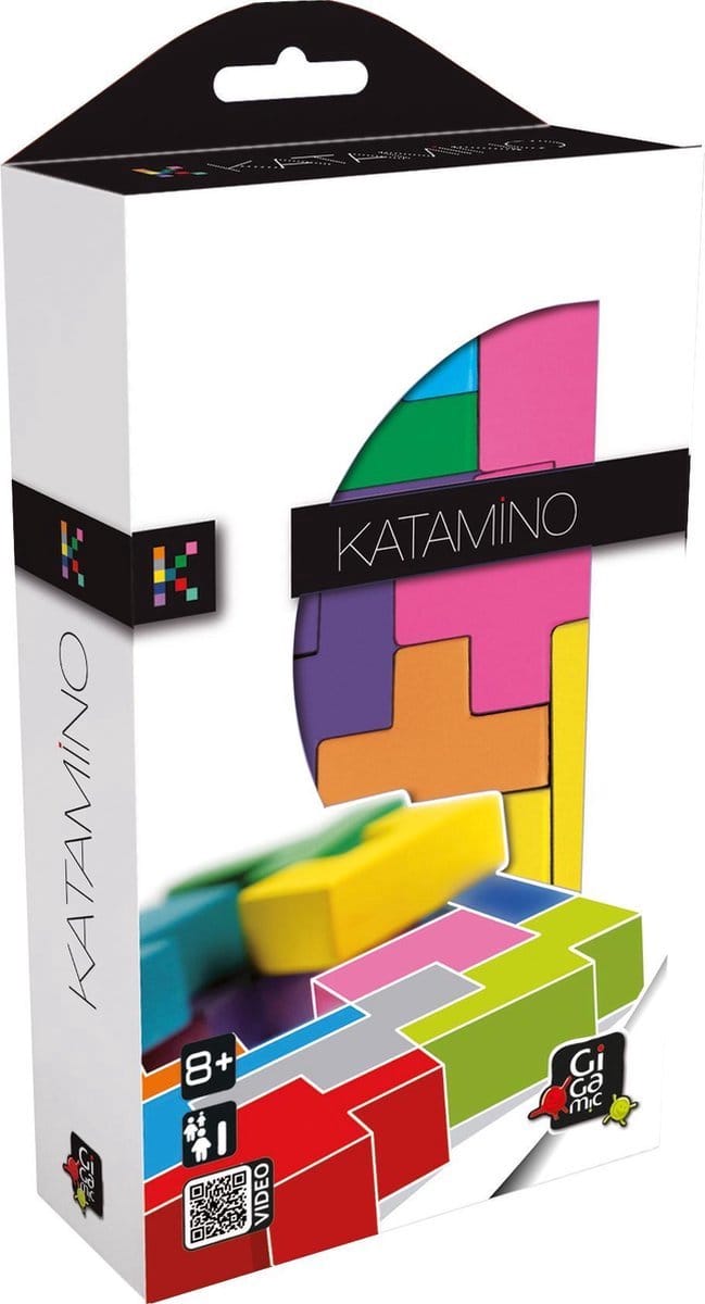 Gigamic - Katamino Pocket - Puzzelspel voor 2 spelers - NL GB FR DE ES IT