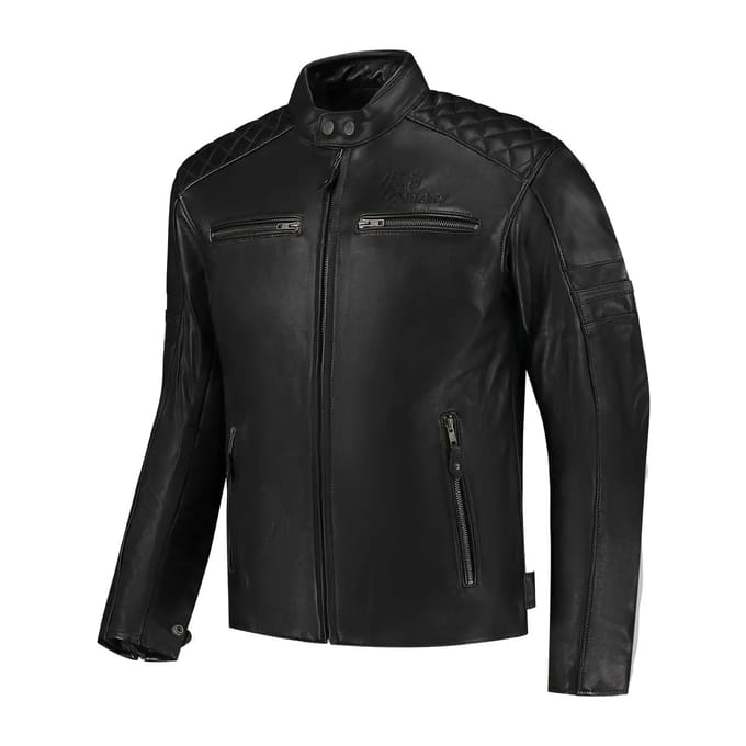 Motor leren jas Rusty Stitches Jack Super