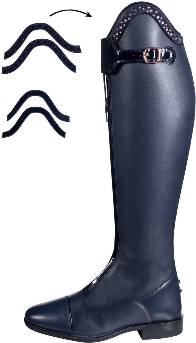 HKM Trinity Rijlaarzen Navy maat 40 Regular/Regular