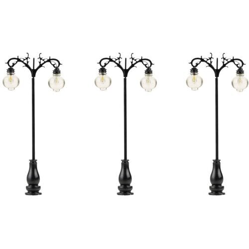 Faller H0 Bollamp (hangend) Dubbel Kant-en-klaar model 180115 3 stuk(s)