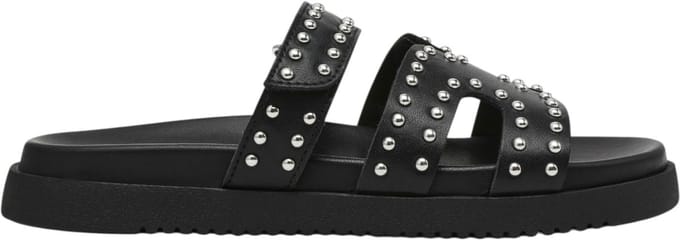 Steve Madden Missile-s Sandals Black With Studs Größe: 37 | Sandalen Outlet | Damen | Schwarz
