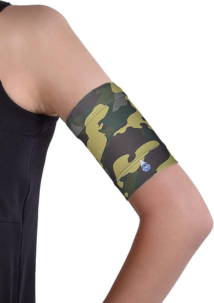 Comfortabele en Herbruikbare Band voor Bloedsuikersensor (CGM) Houder