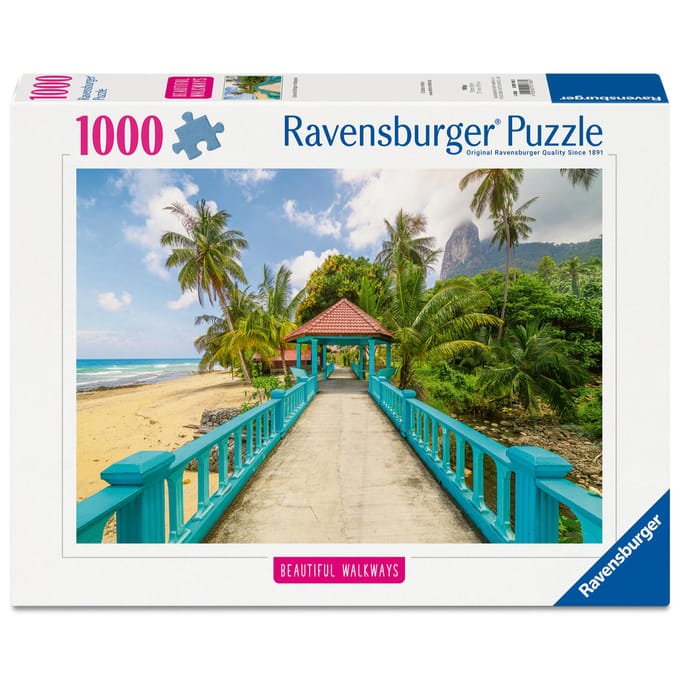 Ravensburger – Kleurrijke Brug in Maleisië – Legpuzzel – 1000 Stukjes