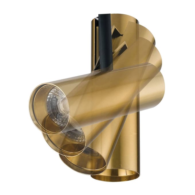 Eco-Light Rocket 7W 3.000K gouden LED spot