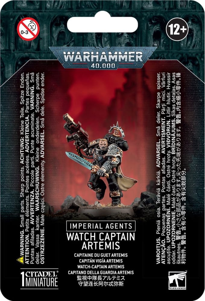 Bordspellen Games Workshop Warhammer 40k - Agents Imperiaux Deathwatch Capitaine du Guet Artemis