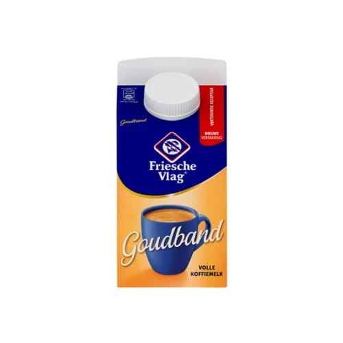 Koffiemelk friesche vlag goudband 455ml