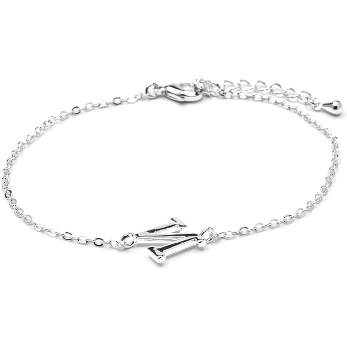Luxenter Armband met zilveren afwerking - Alphabet