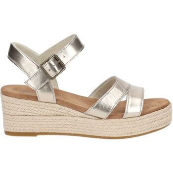 Toms Audrey Sandalen - Met Sleehak - Dames - Goud - Maat 40