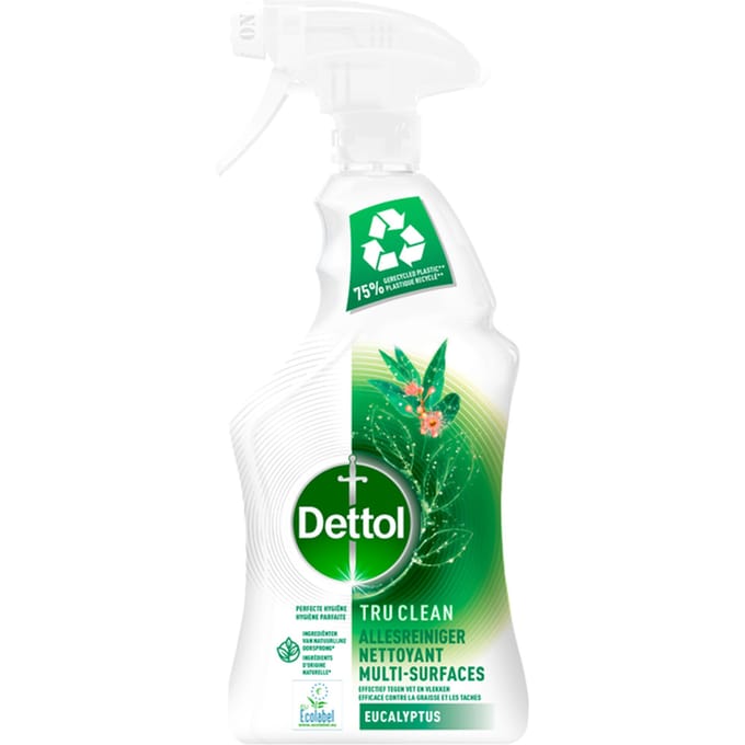 Dettol Allesreiniger Spray - Tru Clean - Eucalyptus - 500 ml