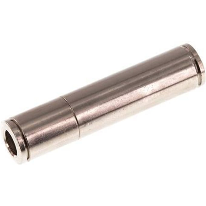 6mm Vernikkeld Messing Terugslagklep Insteekkoppeling 0.2-10 bar