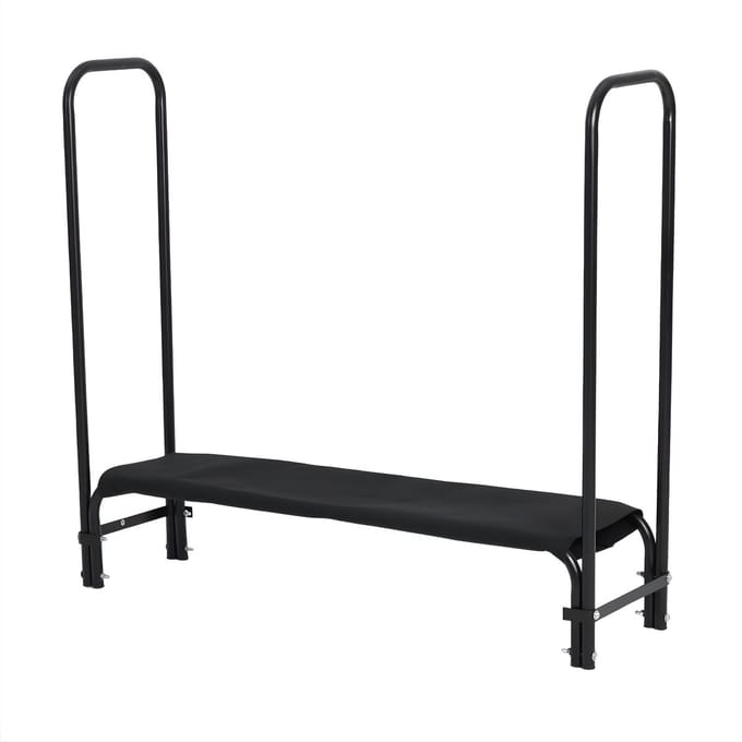 Brandhoutrek 122cm - Metaal Houtopslag Buiten