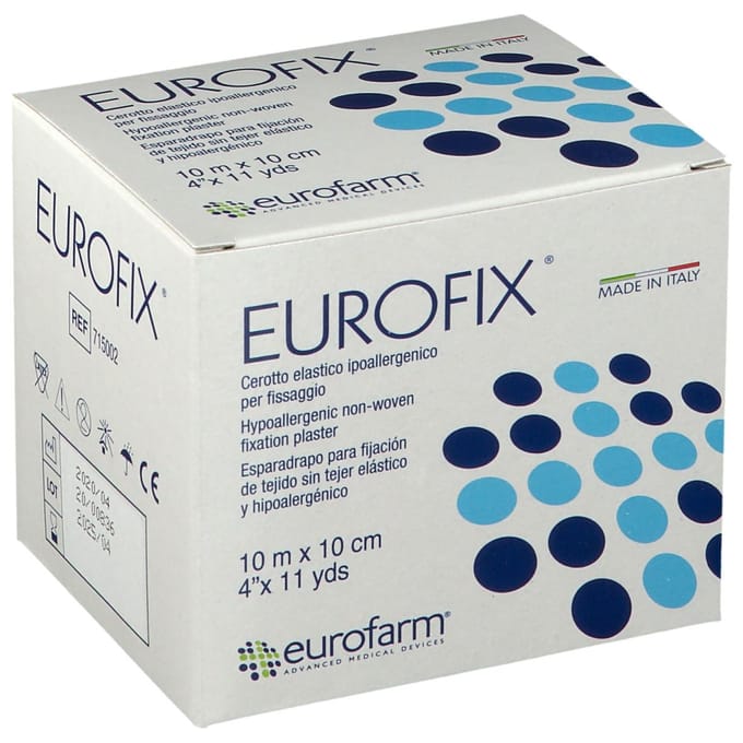 Eurofix 10cm x 10m Fixatiepleister 1 Pleister