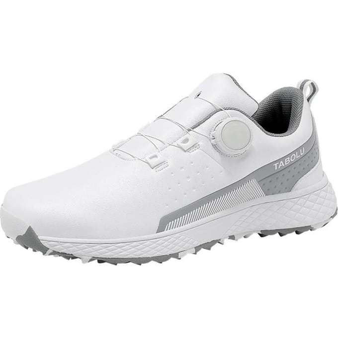 Chaussures de Golf pour Femmes Baskets Professionnelles en Cuir Grande Taille Marche Extérieure Plates Souples Mode Golfeuse 40