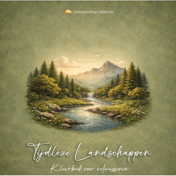 Tijdloze Landschappen Kleurboek - Kleur Moment