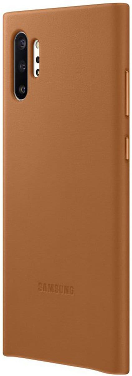 Samsung - Leather Cover - Galaxy Note 10 - Camel