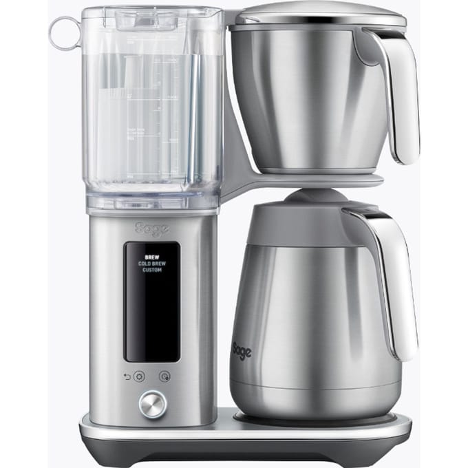 Sage the Luxe Brewer™ Thermal | SDC465BSS4EEU1 | Geborsteld RVS Filterkoffiezetapparaat 1,7 L | Met Cold Brew & Programmeerbare Timer voor Topkwaliteit