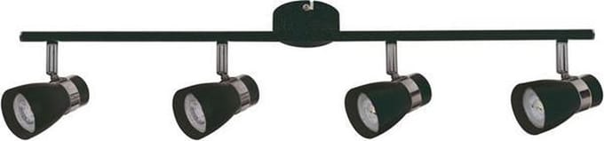 ENALI 4 - wandlamp - plafondlamp spot - incl LED - zwart