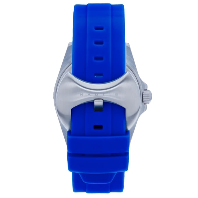 Nautis Interceptor Boxset met verwisselbare bandjes en datumweergave - marineblauw