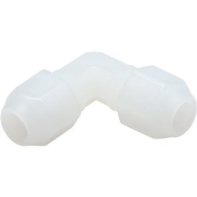 2X4 Mm PP Bocht Slang Aansluiting 10Bar/145Psi [2 Stukken]